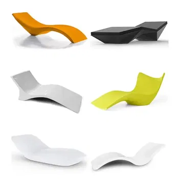Fiberglass outdoor modern furniture design swimming pool chair