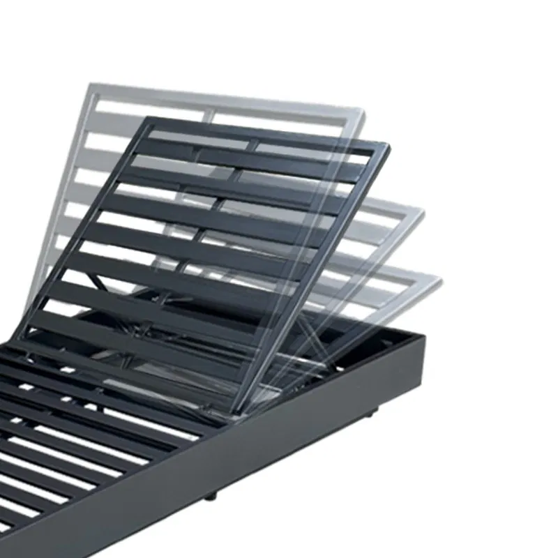 Beach Outdoor Furniture Aluminium Daybeds Outdoor for Hotel Pool Side Sun Loungers