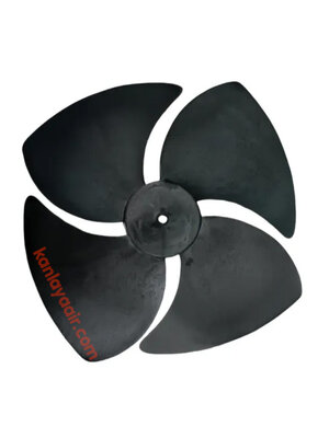 ใบพัดลมคอยล์ร้อน พลาสติก ขนาด 16 นิ้ว