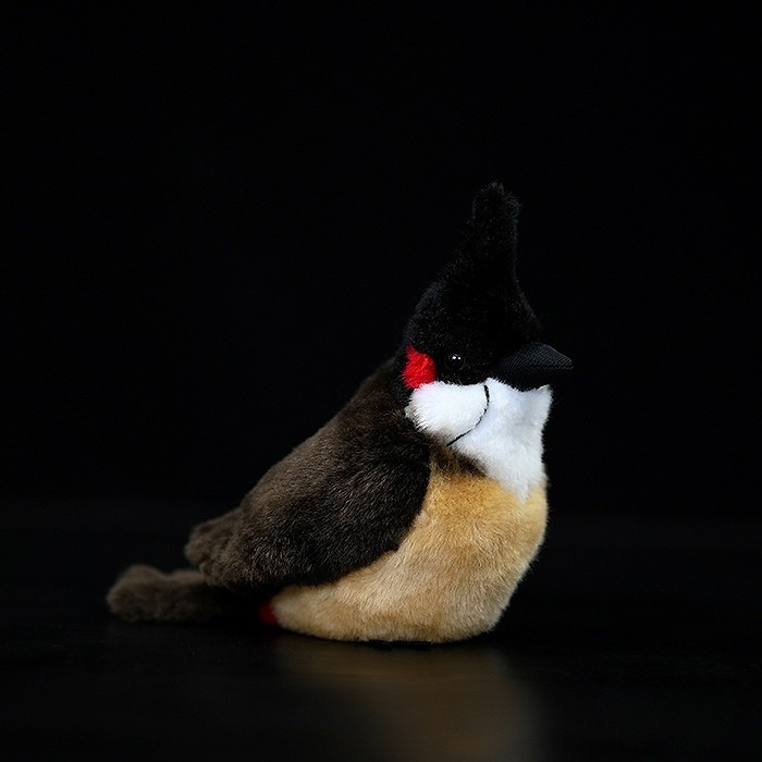 ตุ๊กตา นกปรอดหัวโขน Red-whiskered Bulbul Plus Toy