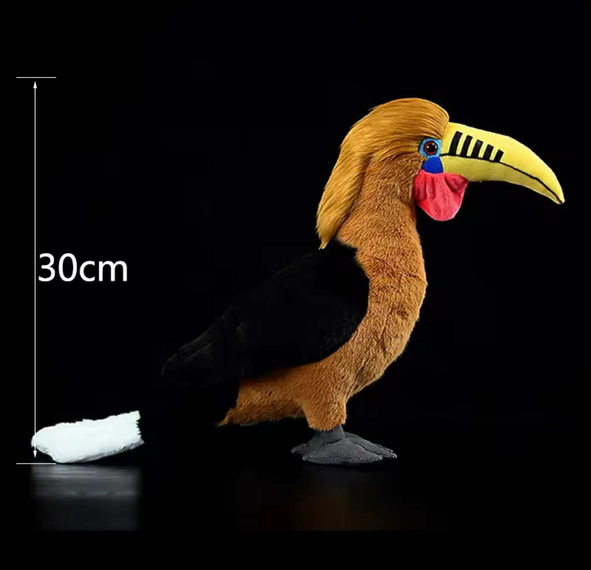 ตุ๊กตา นกเงือกคอแดง Rufous-necked Hornbill Plush Toy