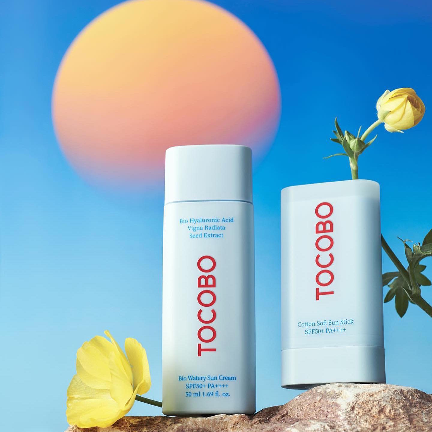 Tocobo Bio Watery Sun Cream SPF50+ PA++++ 50 ml. กันแดดเนื้อเซรั่มที่มีไฮยา