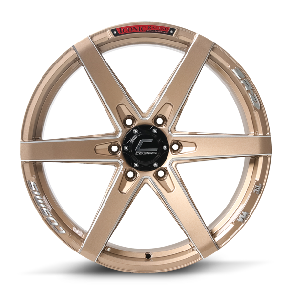 แม็กซ์ ZR-D 20X9.0 6X139.7 ET28 CB.106.1 PGM/C (สีน้ำตาลด้านสาดแล็คเงา+CNCข้างก้าน+ตัวหนังสือ)Custom