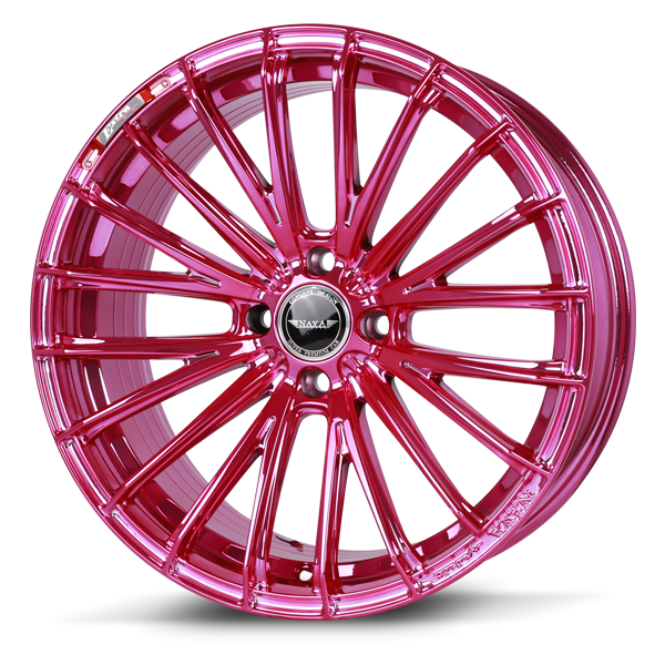ล้อแม๊กซ์ NAYA EVEREST-5 (YA9938) 15X7.0 4X100 ET30 67.1 RH-CH (สีอะโนไดซ์ชมพู)