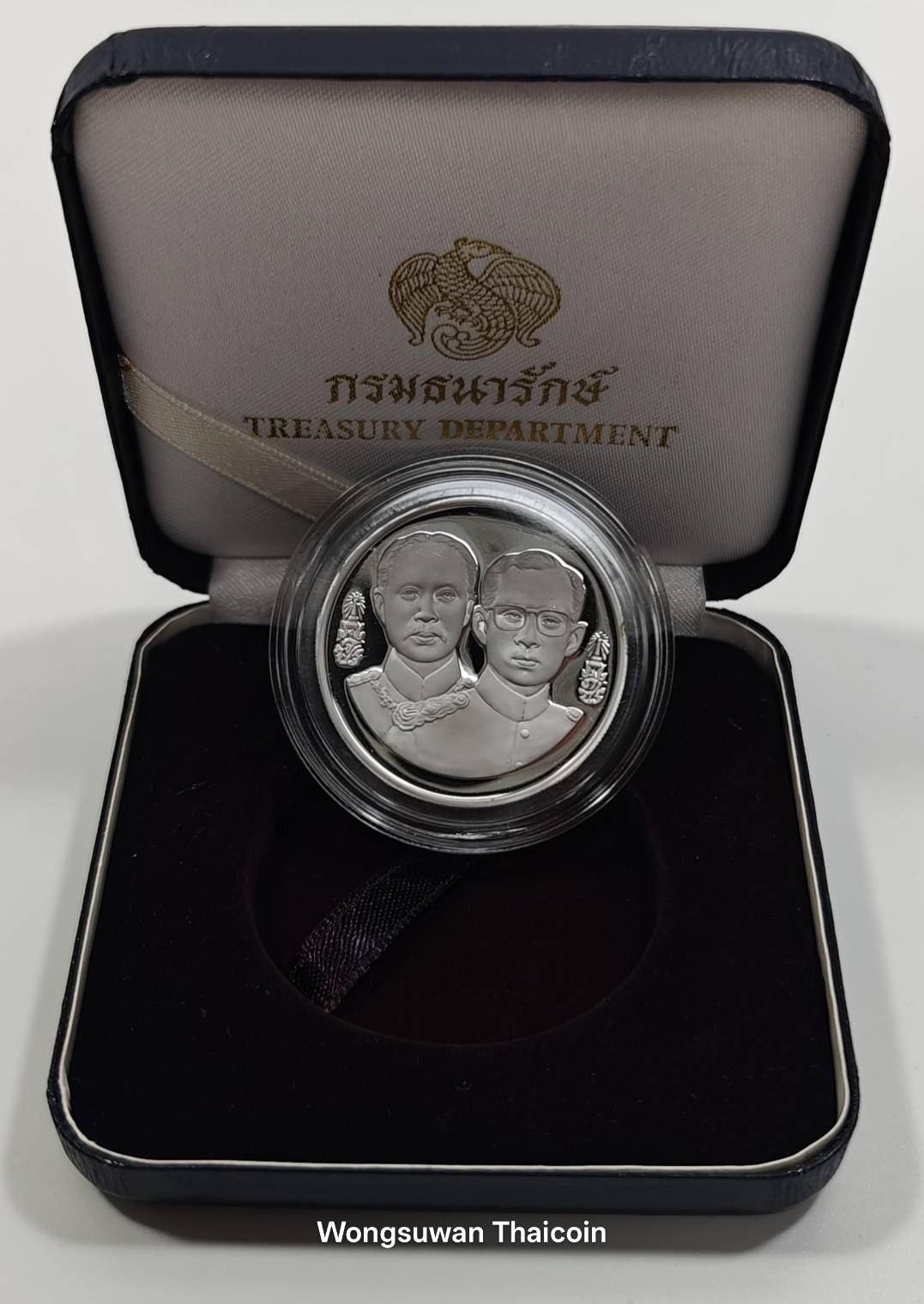 เหรียญ 600 บาท (ขัดเงา) วาระ ครบ 120 ปี สานักงานตรวจเงินแผ่นดิน