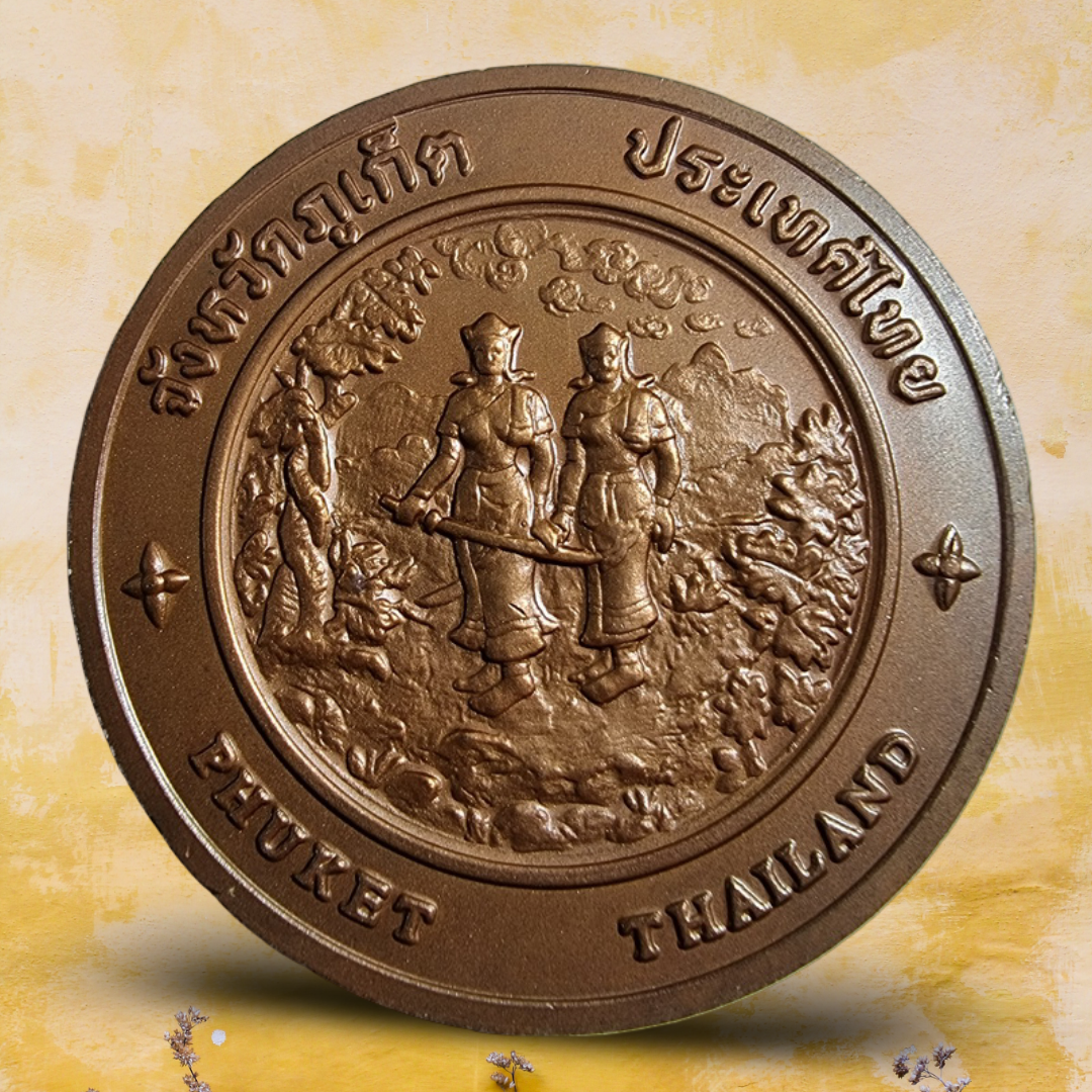 เหรียญประจำจังหวัด ภูเก็ต ( 7 ซม)