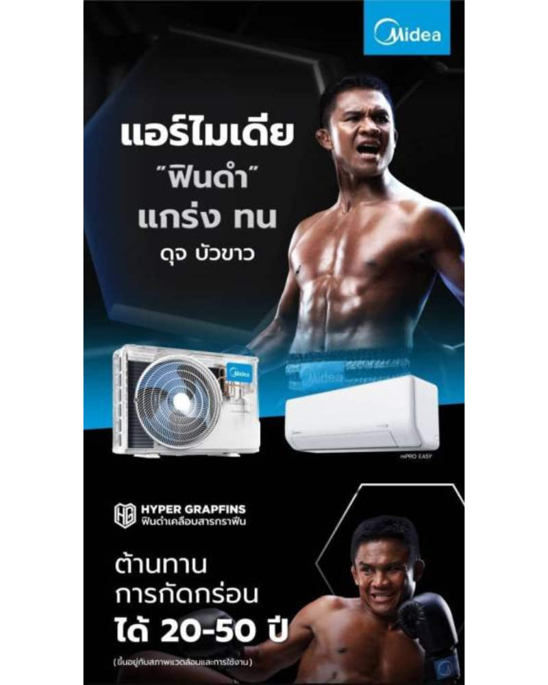 แอร์ Midea inverter MSAFB-12CRDN8