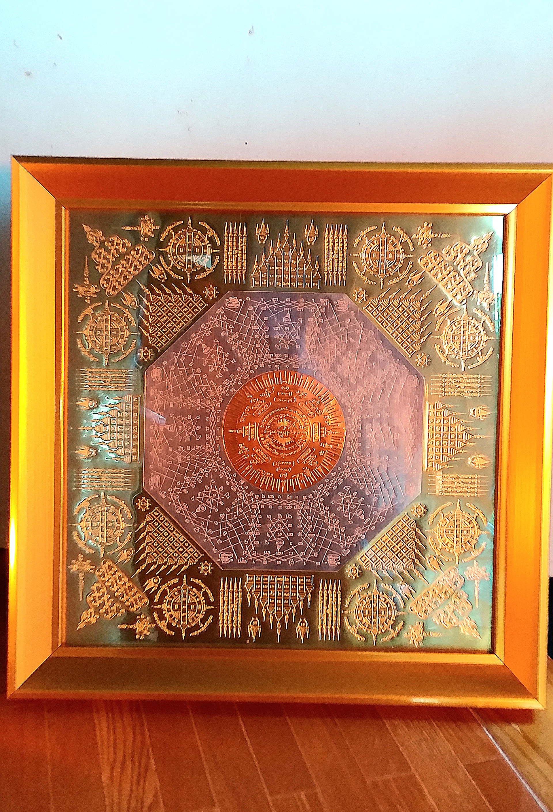 Diamond Magic "The Mystique of Diamonds" ยันต์เกราะเพชร (ไม่มีกรอบ)