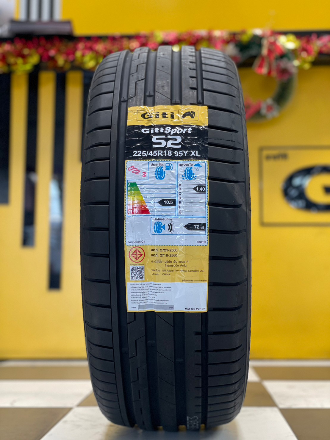 ยาง GITI S2 225/45/R18 95Y
