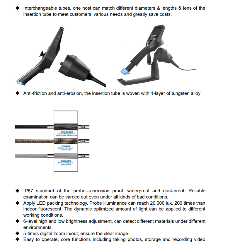 YATEK M-series Bore scope