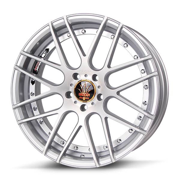 แม็กซ์ DAGGER/BERANO(308) 20X9.5 5X114.3 ET40 S/P (สีซิลเวอร์กลึงหน้าเงา)