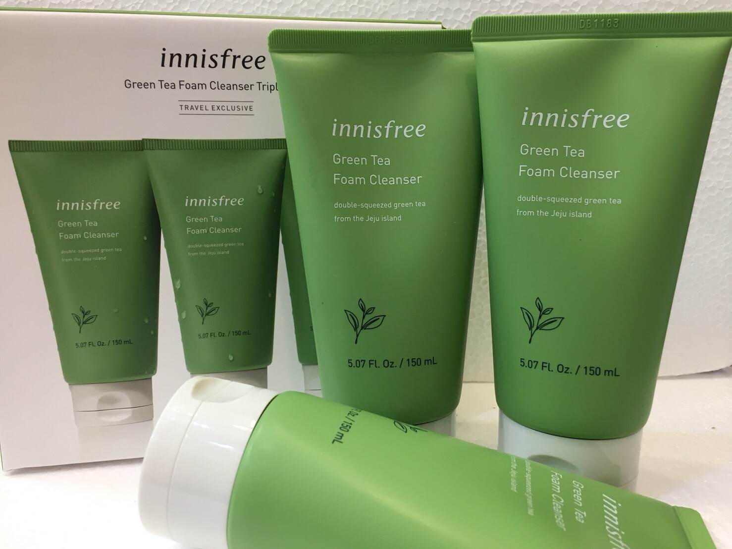 innisfree Green tea foam cleanser 150mL