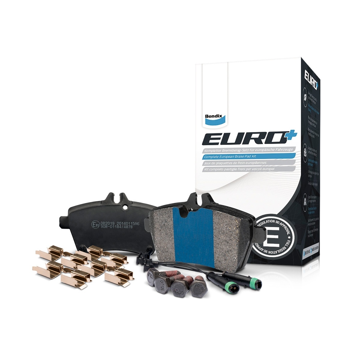 ผ้าเบรค [BENDIX] 210-MKT (DISE BRAKE PODS) [R] [BMW] SERIES3 E21,E3 78-87