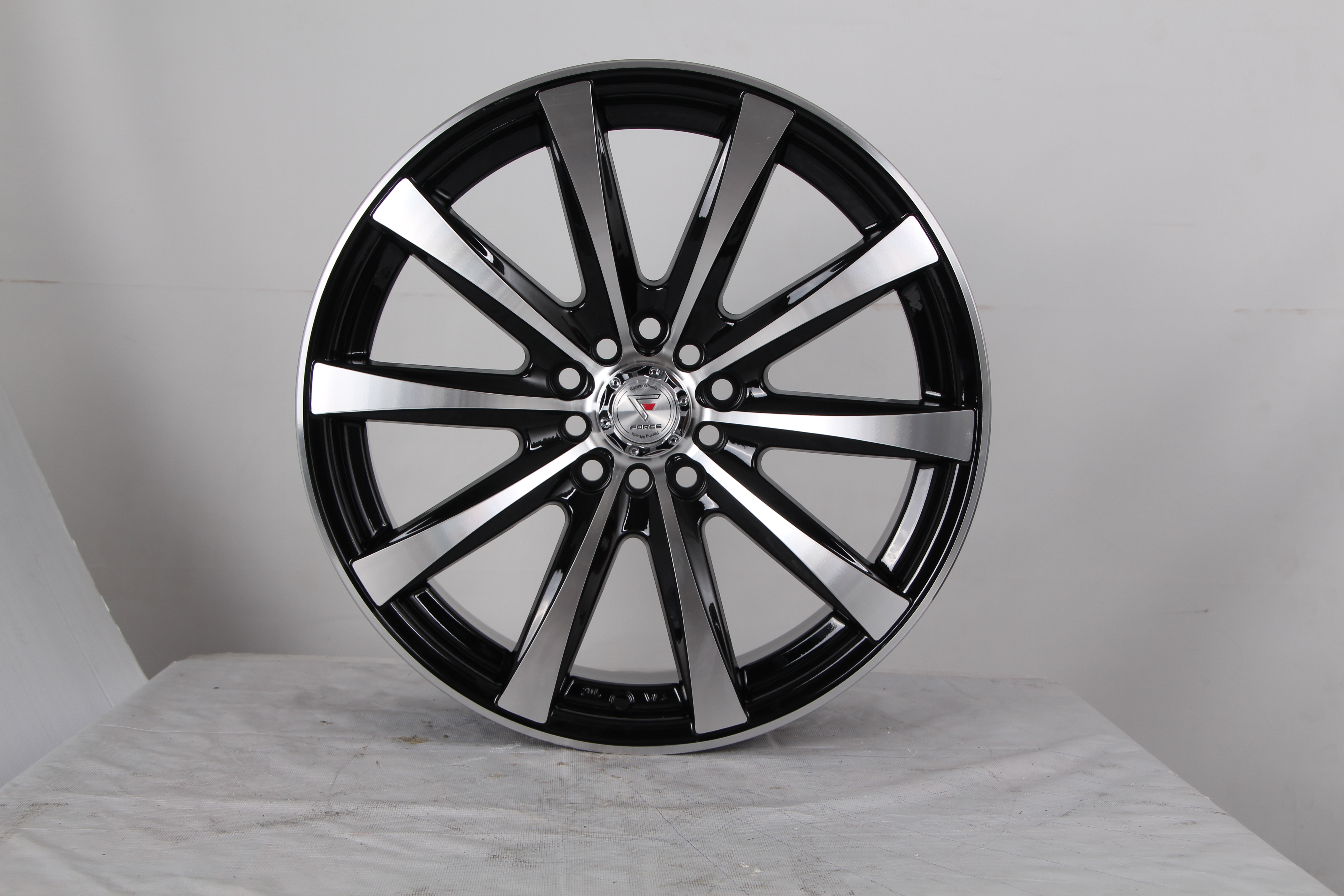 แม็กซ์ (MONO10)MURA(3102) 17X7.5 8X100/114.3 ET40 CB.73.1 BP (สีหน้าเงาร่องดำ)