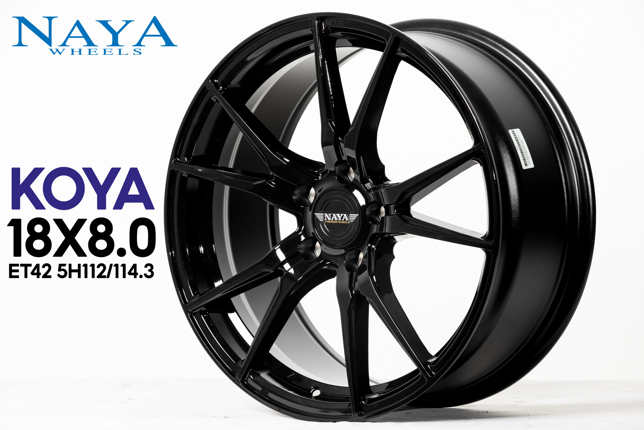 NAYA KOYA 18X8.0 ET42 5H112/114.3