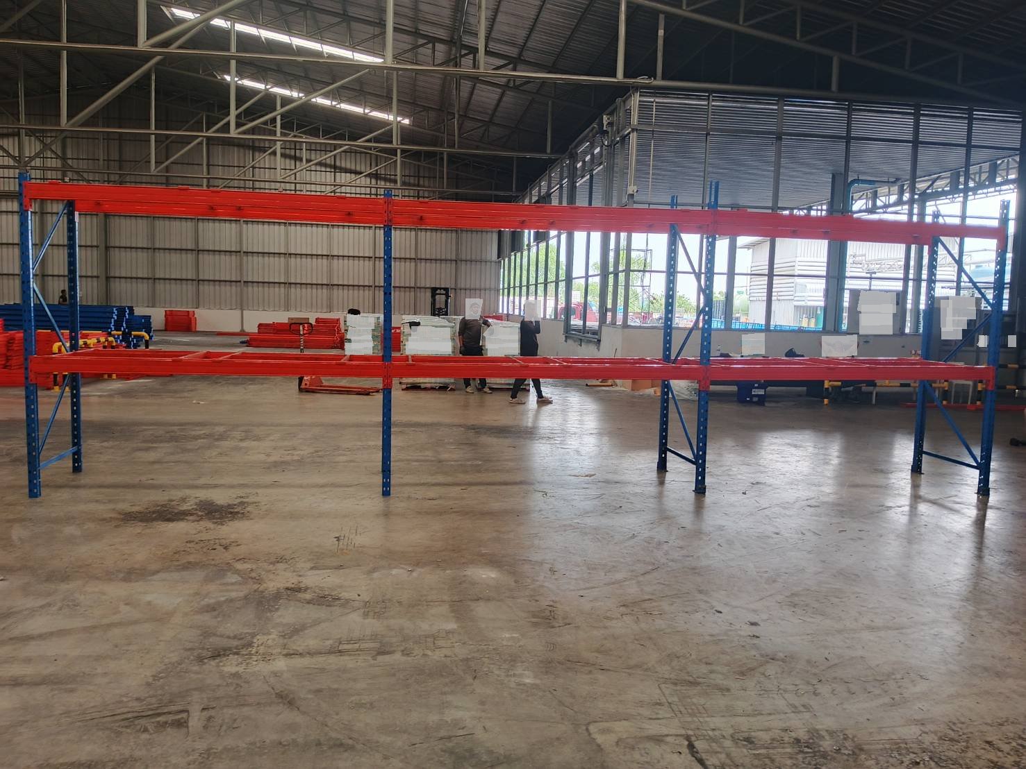 Rack มือสอง สูง2.5 m สภาพใหม่ / ลึกD105cm / กว้างW270cm / สูงH250cm