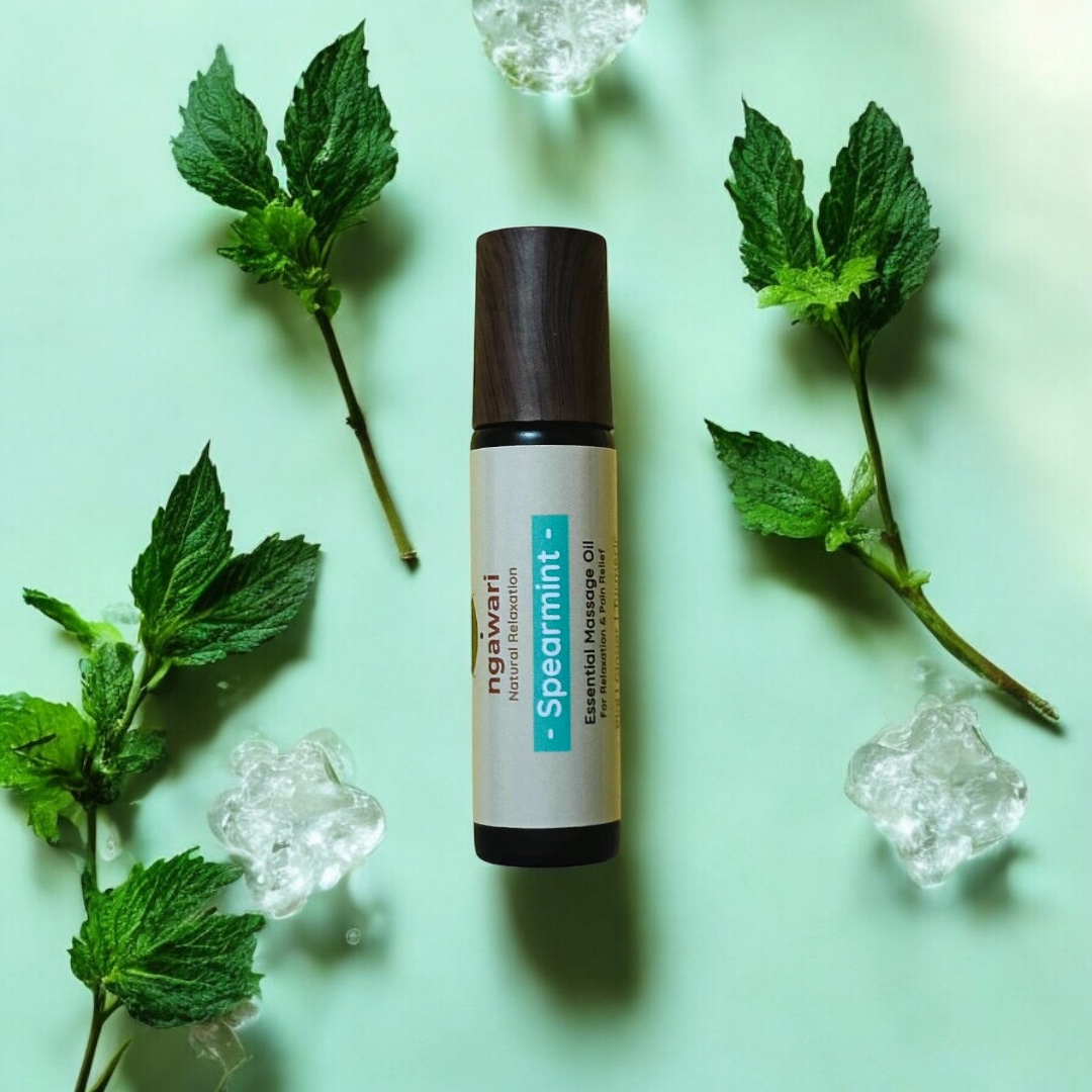 งาวาริ น้ำมันนวดหอมระเหย กลิ่น Minty Breeze (สเปียร์มินต์)