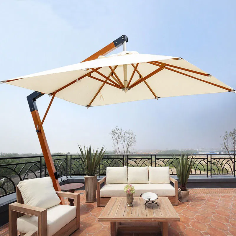 Garden umbrella outdoor beach parasol umbrella square garden umbrella