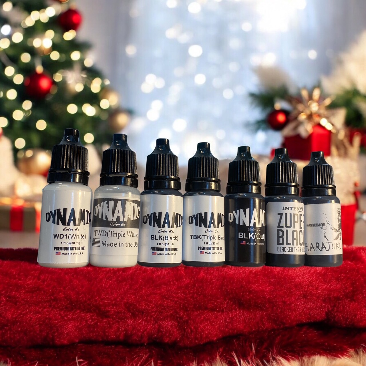 หมึกดำ-ขาวขนาดทดลอง 10ml