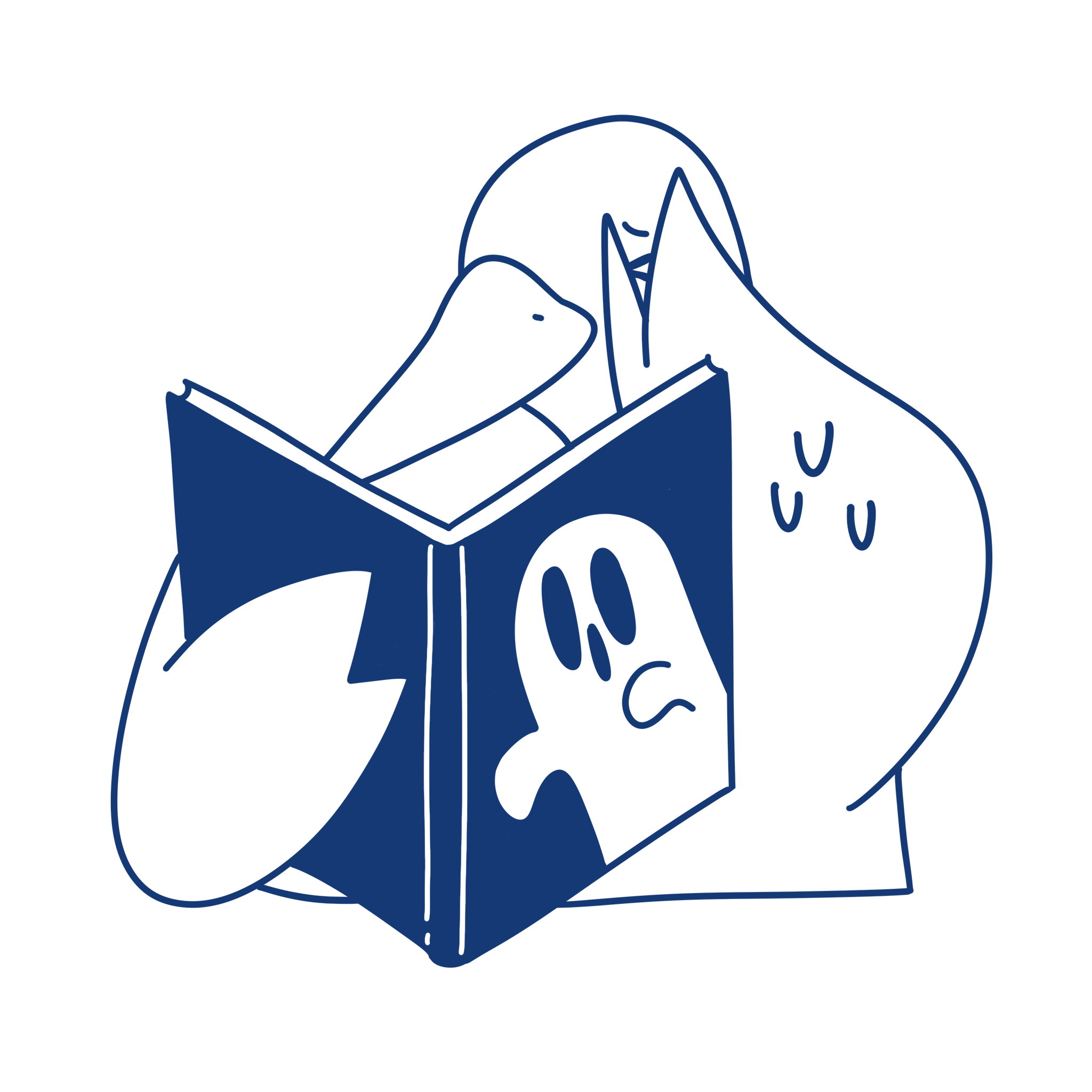 สติกเกอร์ DIE-CUT ห่านคับสำนักพิมพ์ #2