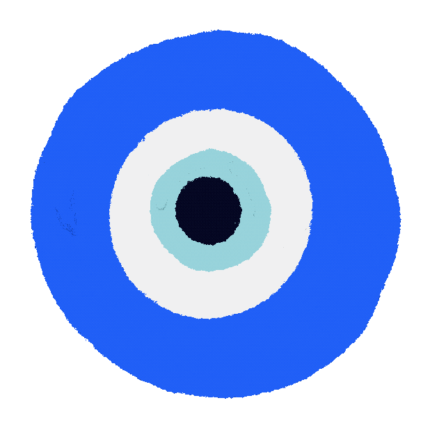 นัยน์ตาปีศาจ (Evil eye) เป็นความเชื่อโบราณที่แพร่หลายในหลายวัฒนธรรมทั่วโลก โดยเชื่อว่าสายตาของบุคคลที่เต็มไปด้วยความอิจฉาริษยาหรือความพยาบาท สามารถทำให้เกิดความเสียหายหรือโชคร้ายต่อผู้ถูกมอง. มีการนำมาใช้เป็นเครื่องรางป้องกันภัยเพื่อปัดเป่าสิ่งชั่วร้ายและเสริมความโชคดี