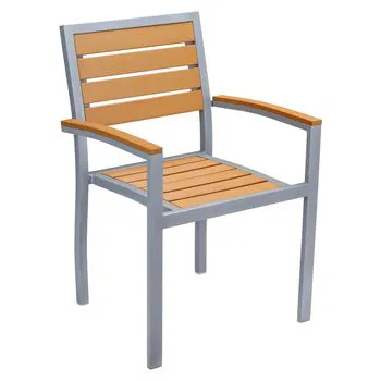Aluminum alloy frame +PS plastic wood