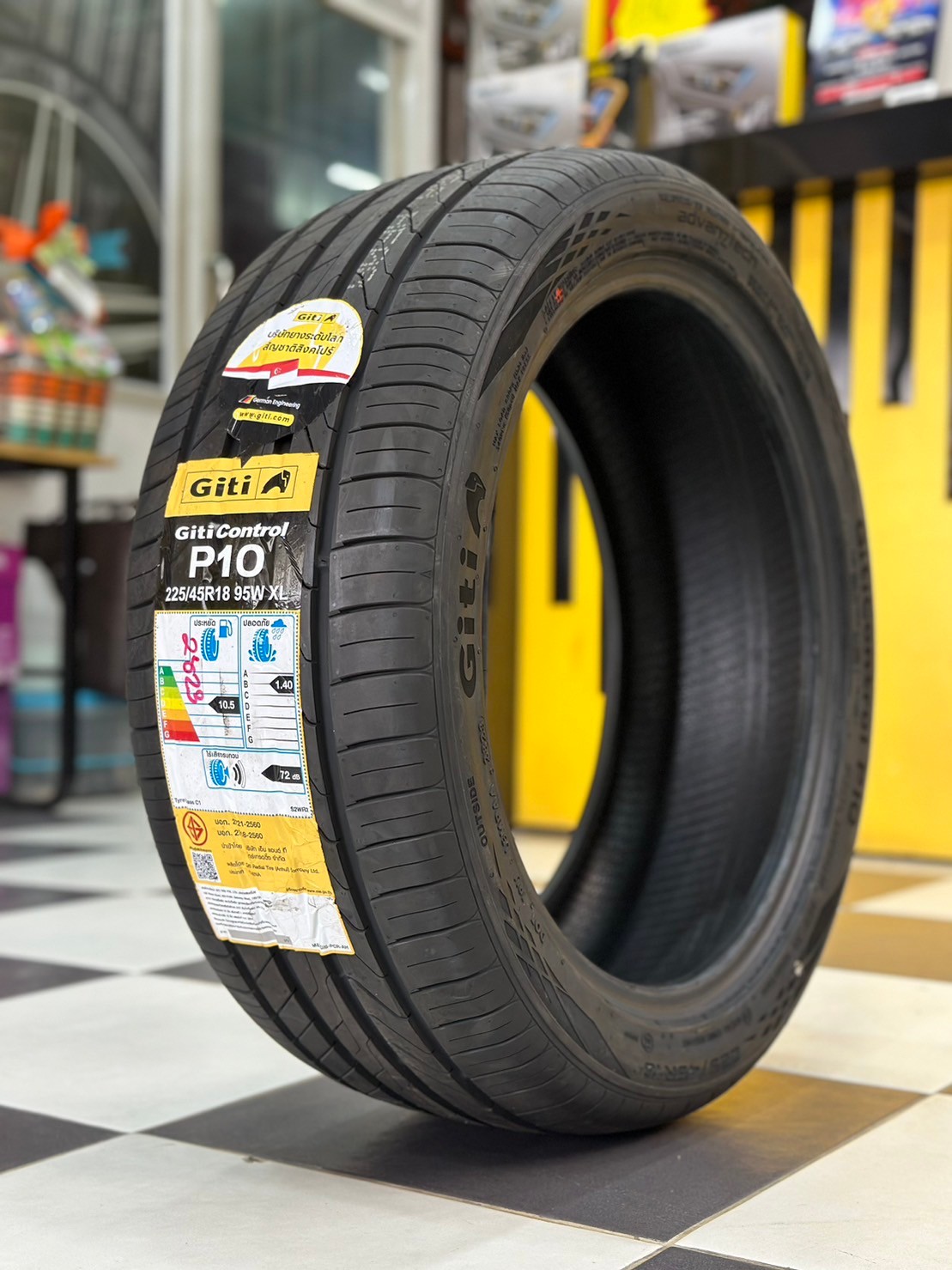 ยาง GITI P10 225/45R18 95W