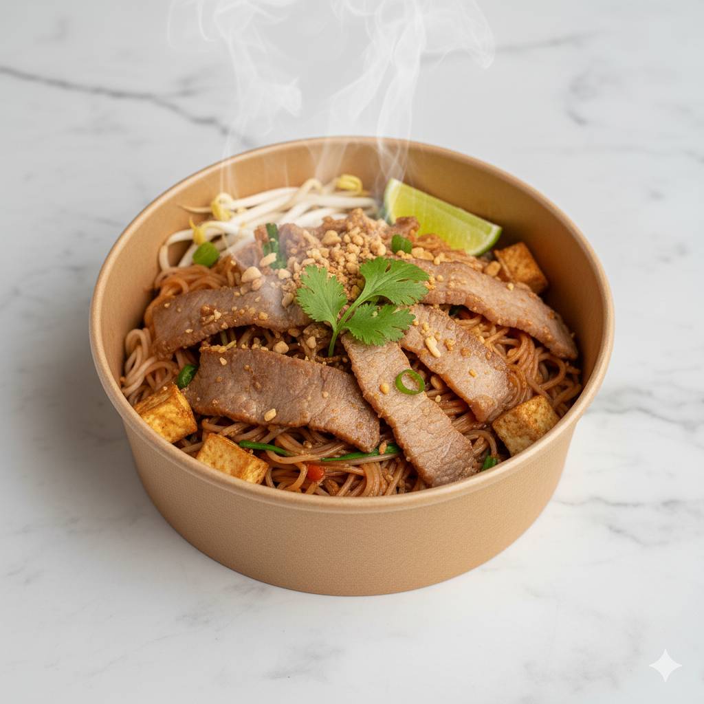 เตียวผัดไทยหมูชิ้น 750 กรัม