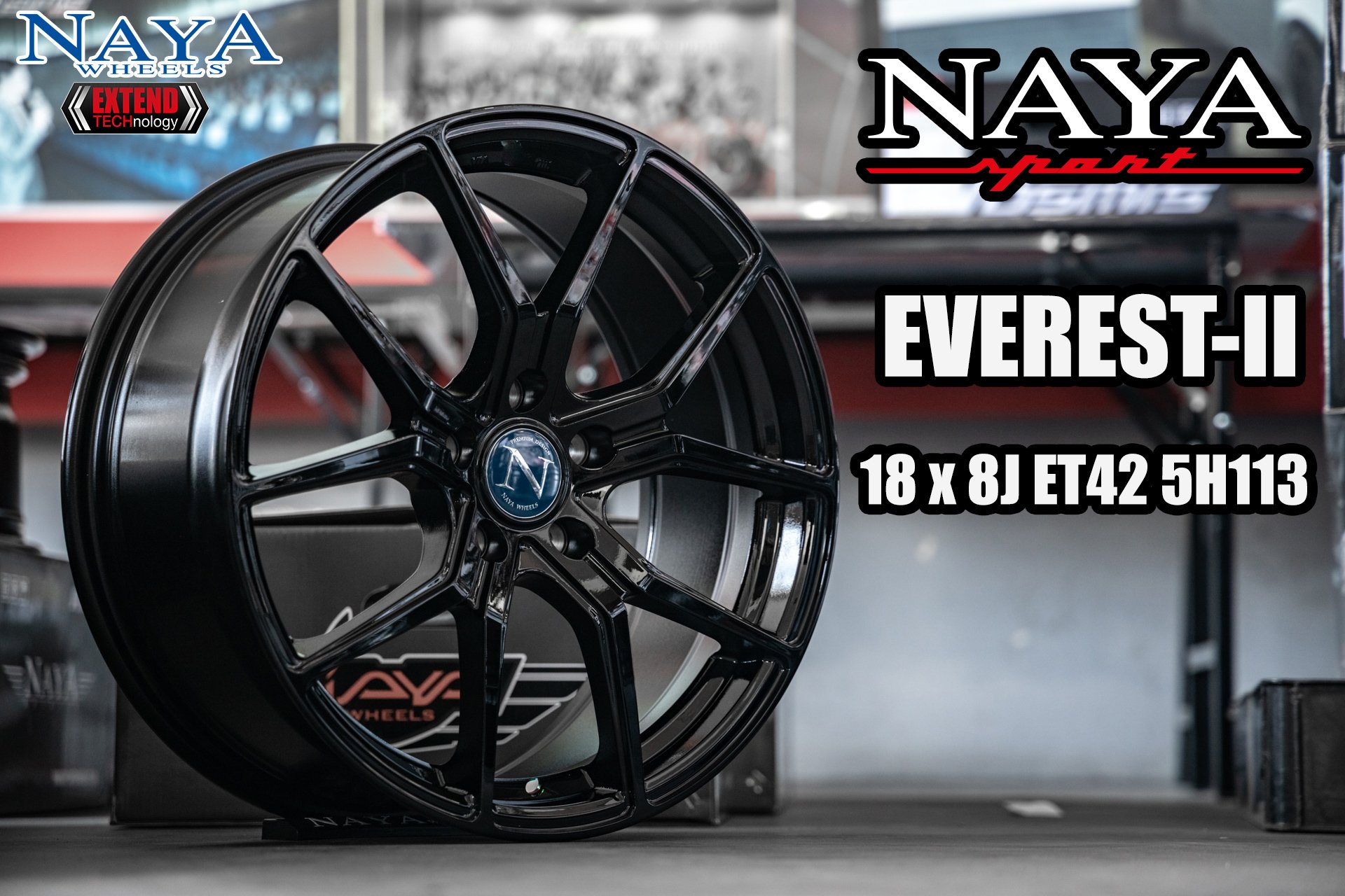 NAYA EVEREST-II 18X8 ET42 5H113