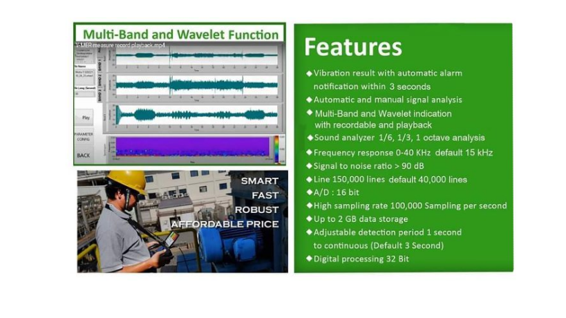 V-MER Smart Vibration automatic analyzer
