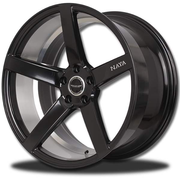 แม็กซ์ VOZEN(9135) 20X10.5 5X114.3 ET40 CB.73.1 ((N))BLK-XZ/M3 (สีดำด้านCNCท้องล้อ+ตัวหนังสือ)