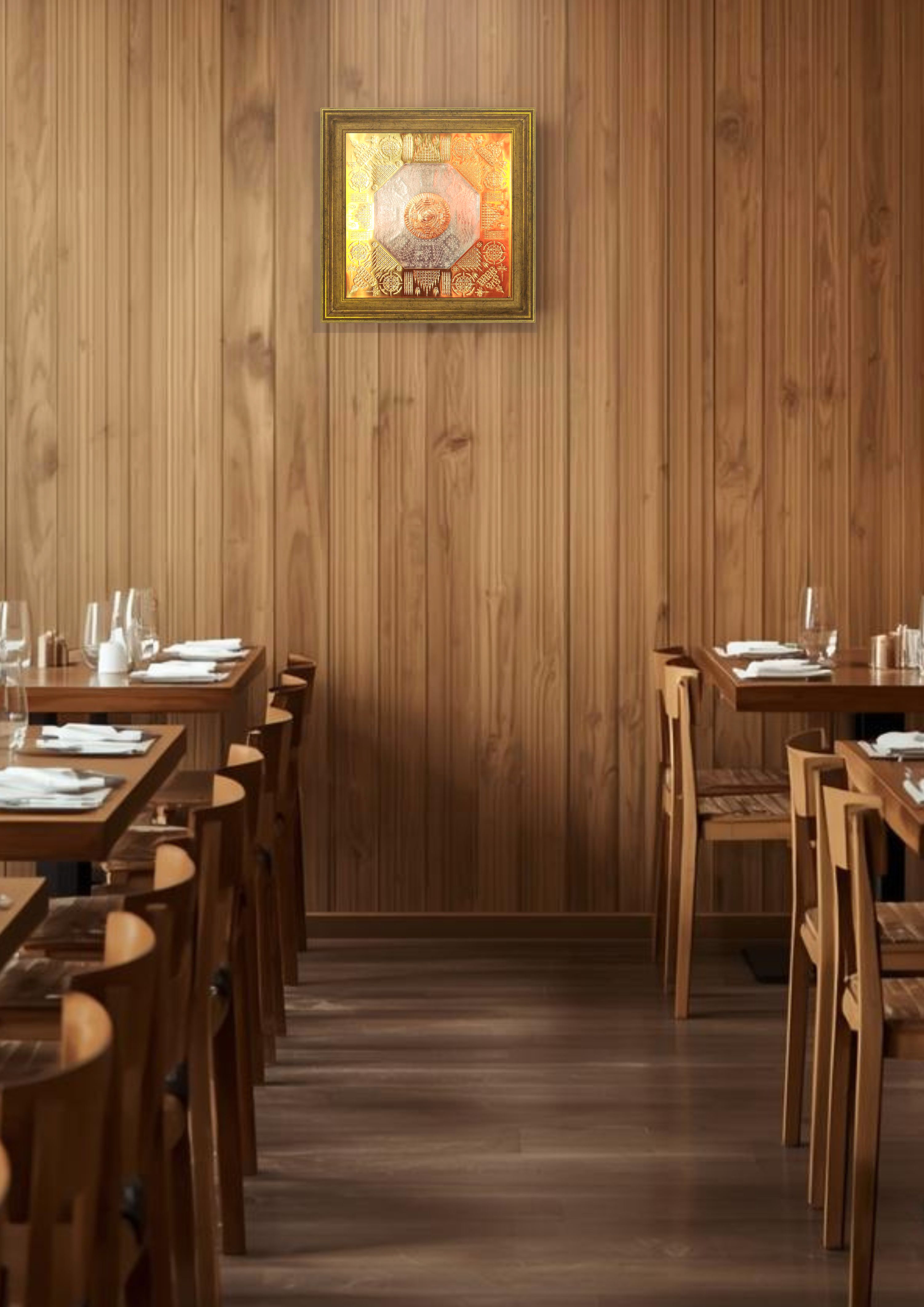 Diamond Magic "The Mystique of Diamonds" ยันต์เกราะเพชร 16 นิ้ว (ไม่มีกรอบ)