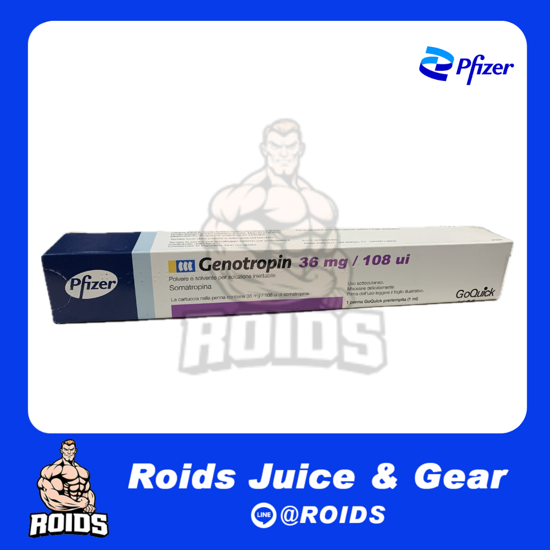 Pfizer Genotropin Goquick pen 36 mg/108 IU powder and solvent for solution for injection