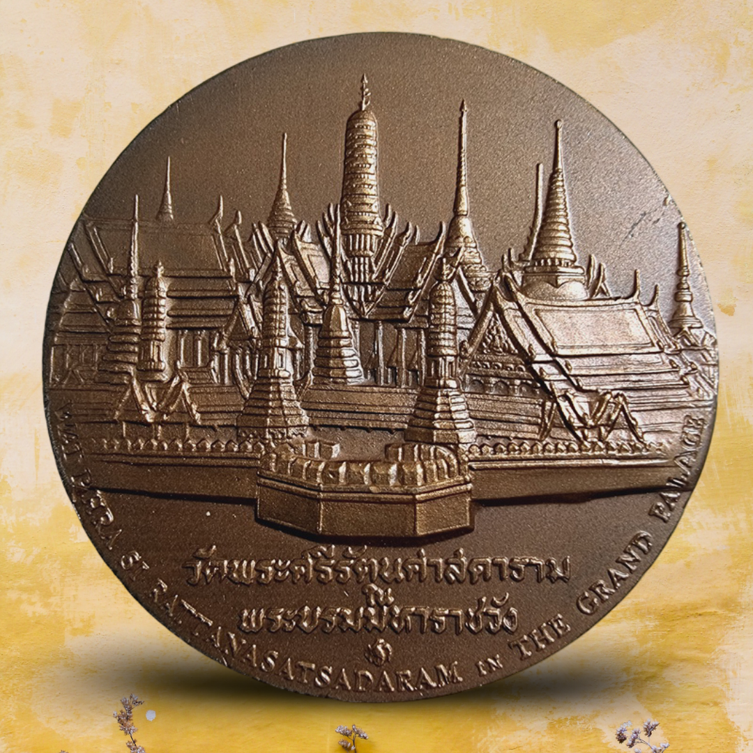 เหรียญประจำจังหวัด กรุงเทพมหานคร ( 7 ซม)