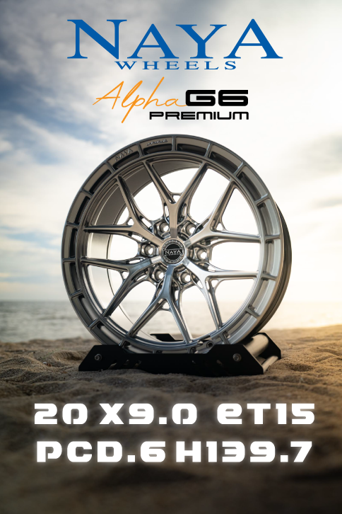 แม็กซ์ ALPHA-G6(PREMIUM) 20X9.0 6X139.7 ET15 CB.106.1 HYPER (สีไฮเปอร์)