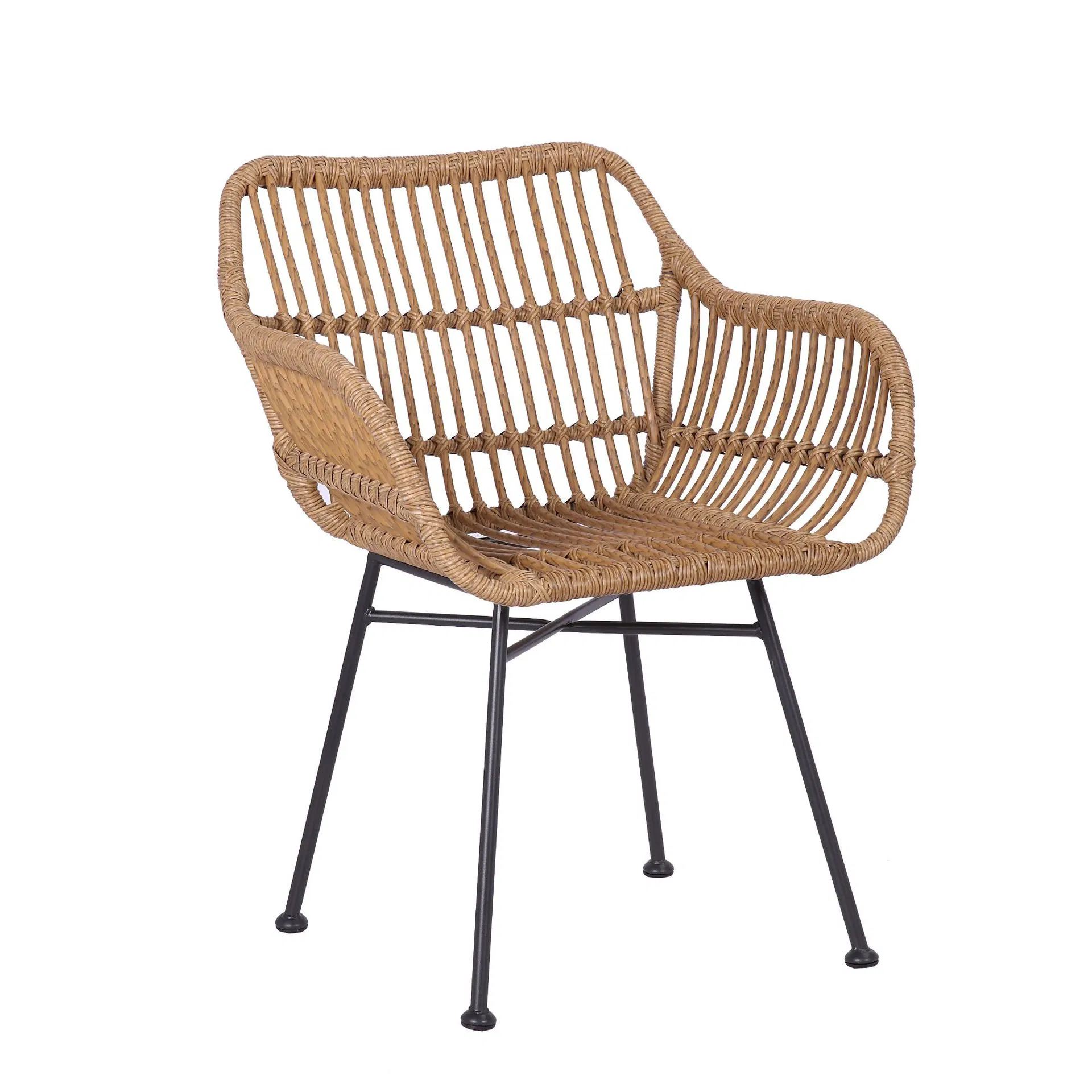 Backyard Patio Garden Set Outdoor Bistro Set Pe Outdoor Metal Rattan Chair