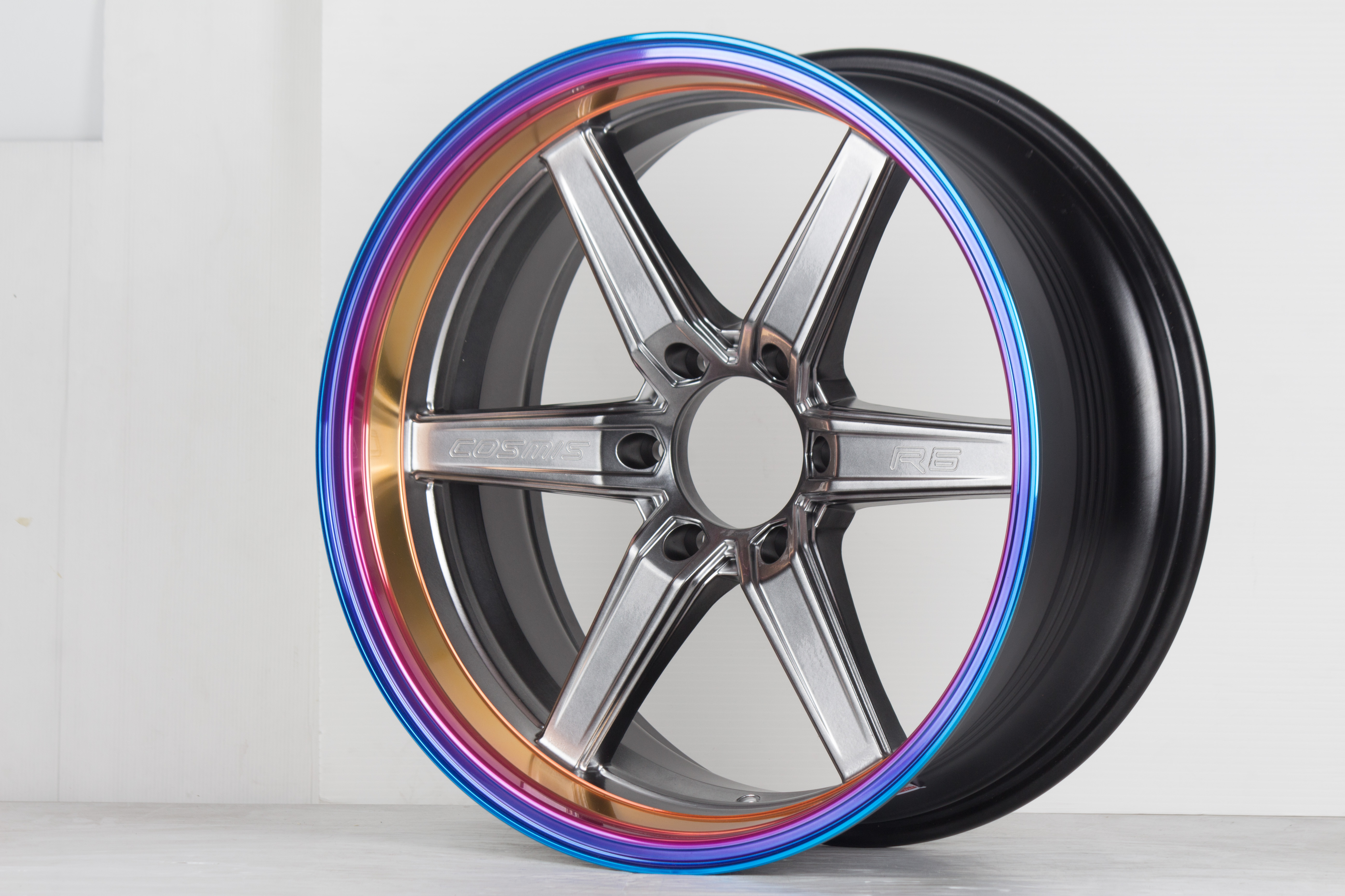 แม็กซ์ R6 (YA9965) 20x9.0 6x139.7 ET6 CB.106 *Titanium-Chrome* (สีไทเทเนียมโครมเมี่ยม)