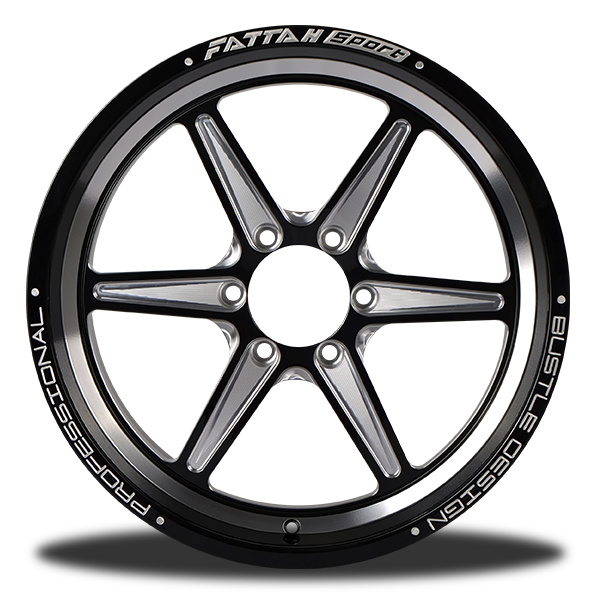 แม็กซ์ BUSTLE 20X9.0 6X139.7 ET10 CB.106 B/MACHINE INNER LIP/MILLING WINDOW+FACE +LETTER (สีดำกลึงร่องกลางก้านขอบดำกลึงตัวหนังสือ)