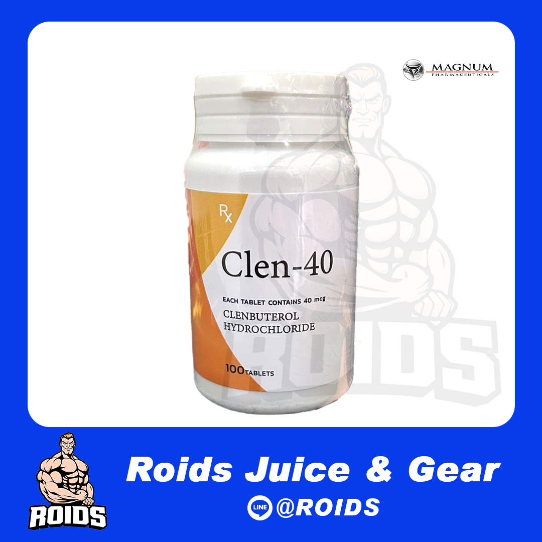 CLEN-40 CLENBUTEROL HYDROCHLORIDE MAGNUM PHARMACEUTICALS