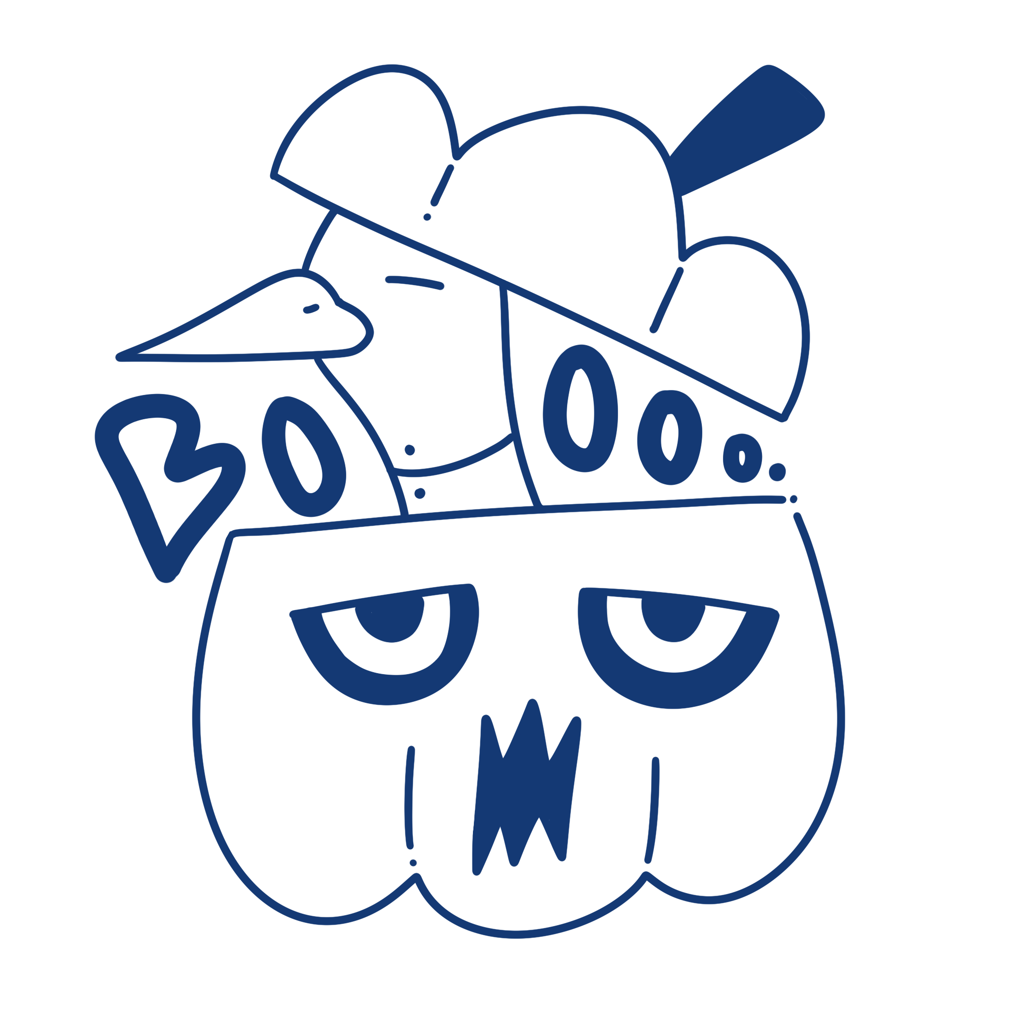 สติกเกอร์ DIE-CUT ห่านคับสำนักพิมพ์ #2