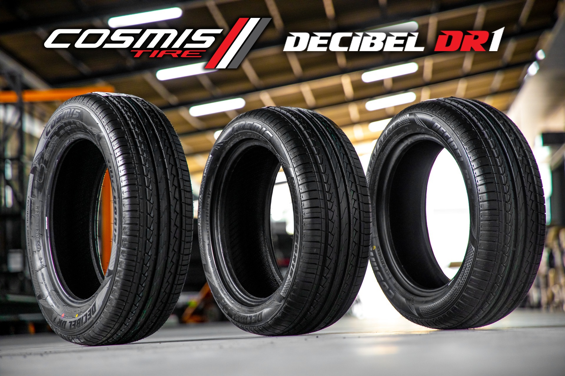 ยาง COSMIS 185/60R15 84H DECIBEL DR1