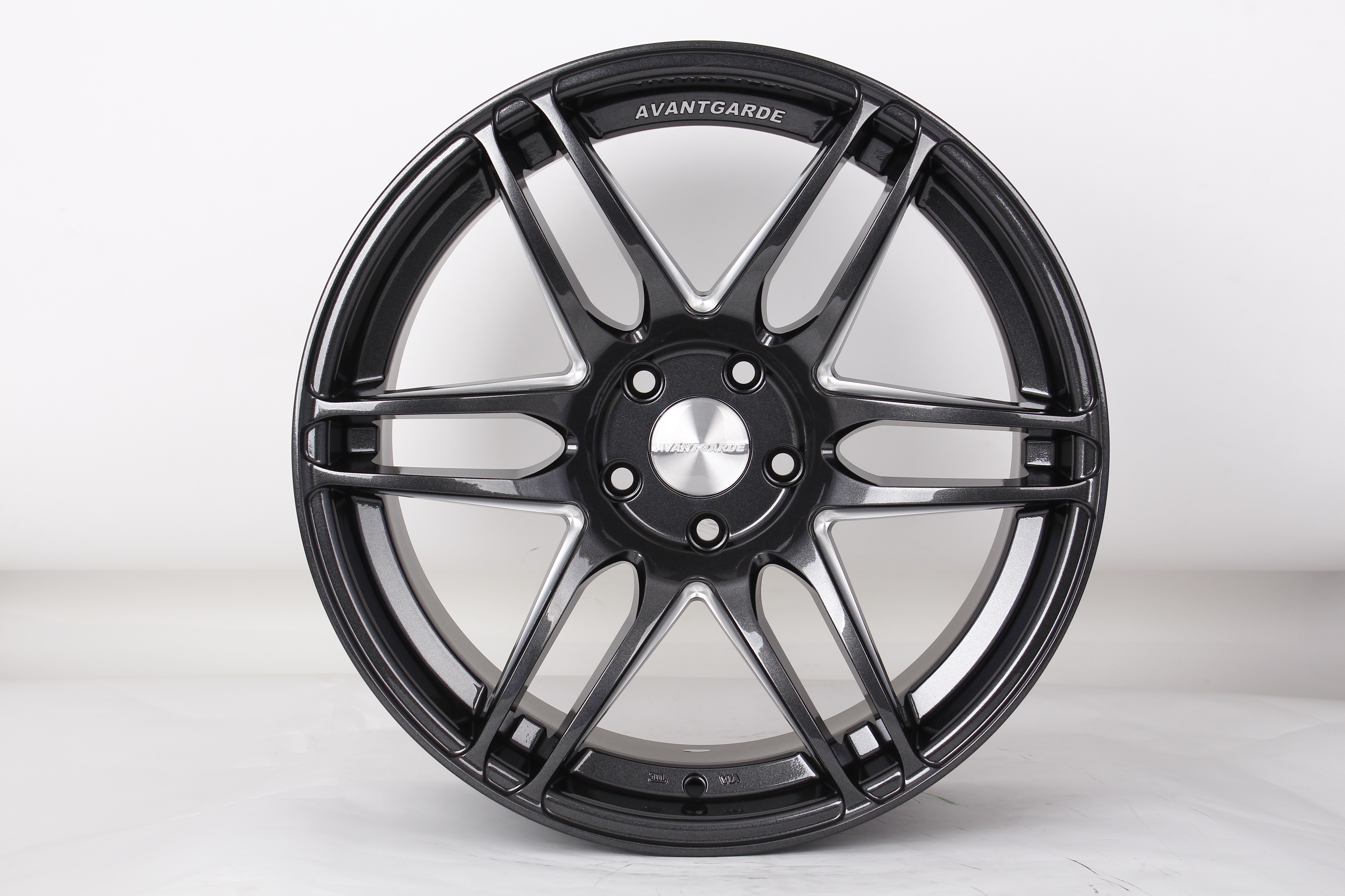 แม็กซ์ MR-II(368) 19X8.5 5X114.3 ET40 GM (สีกันเมทาลิคขลิปเงิน)