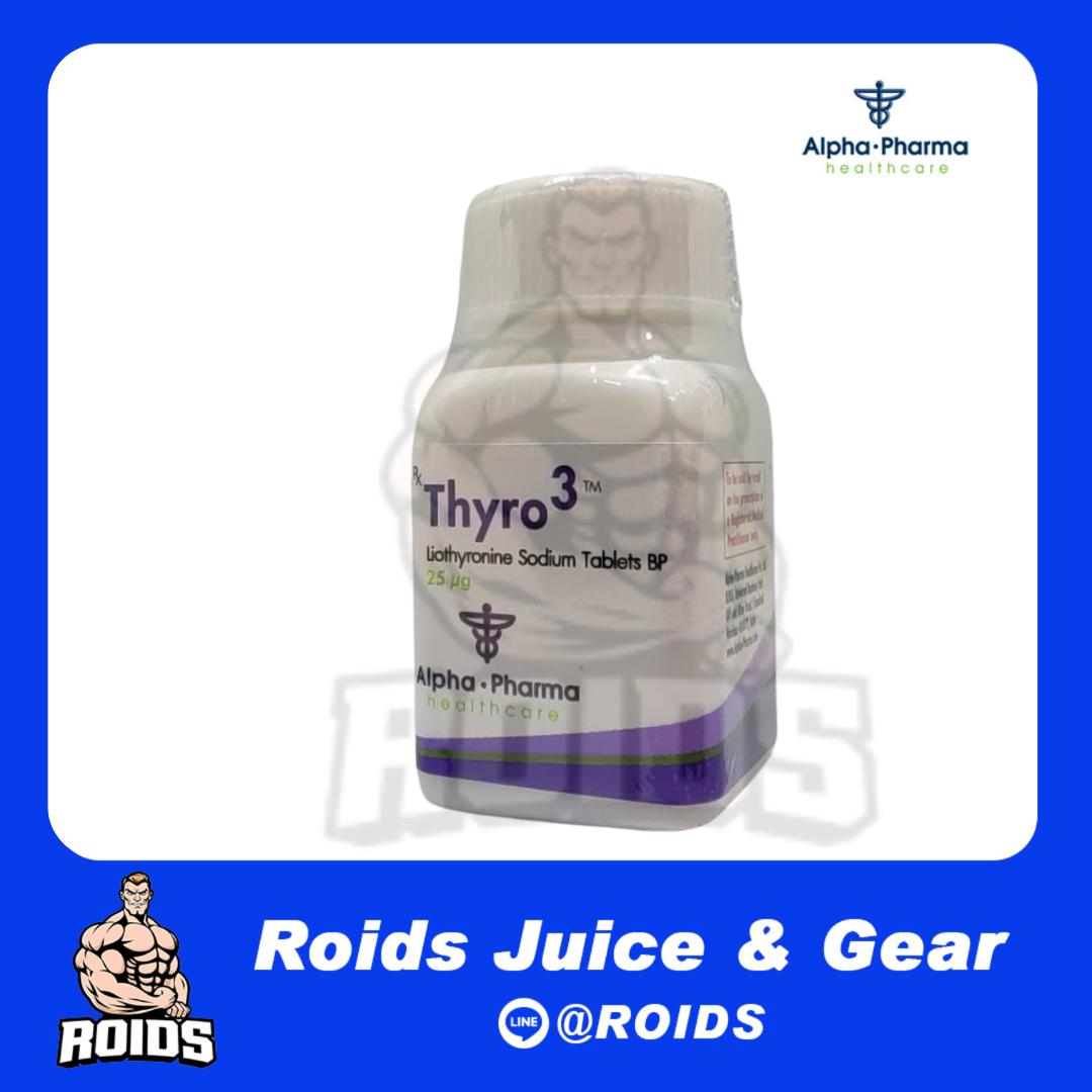 Thyro3 ALPHA PHARMA Liothyronine Sodium Tablets BP 25 mcg