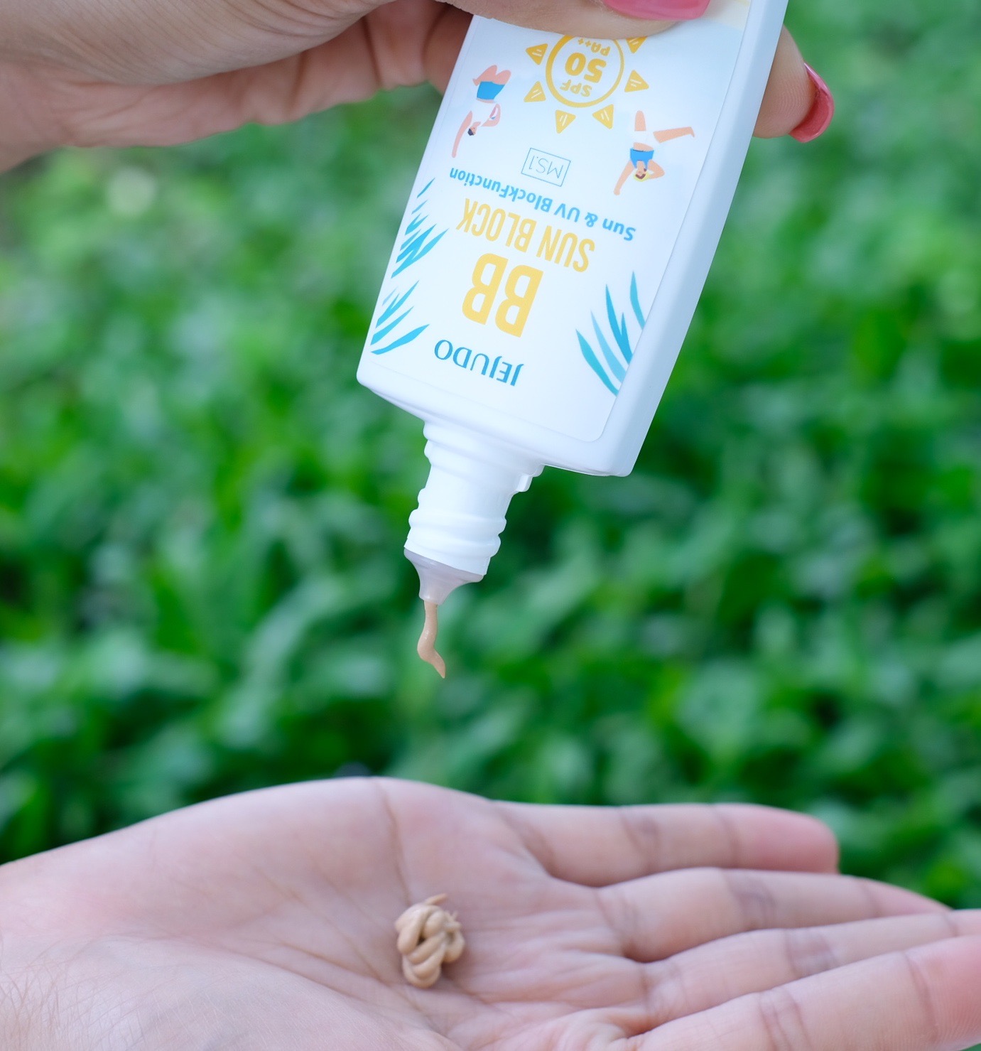 EJUDO [BS1] BB SUNBLOCK SUN&UV BLOCKFUNCTION SPF50 PA+++ 50ml. บีบีครีมกันแดด