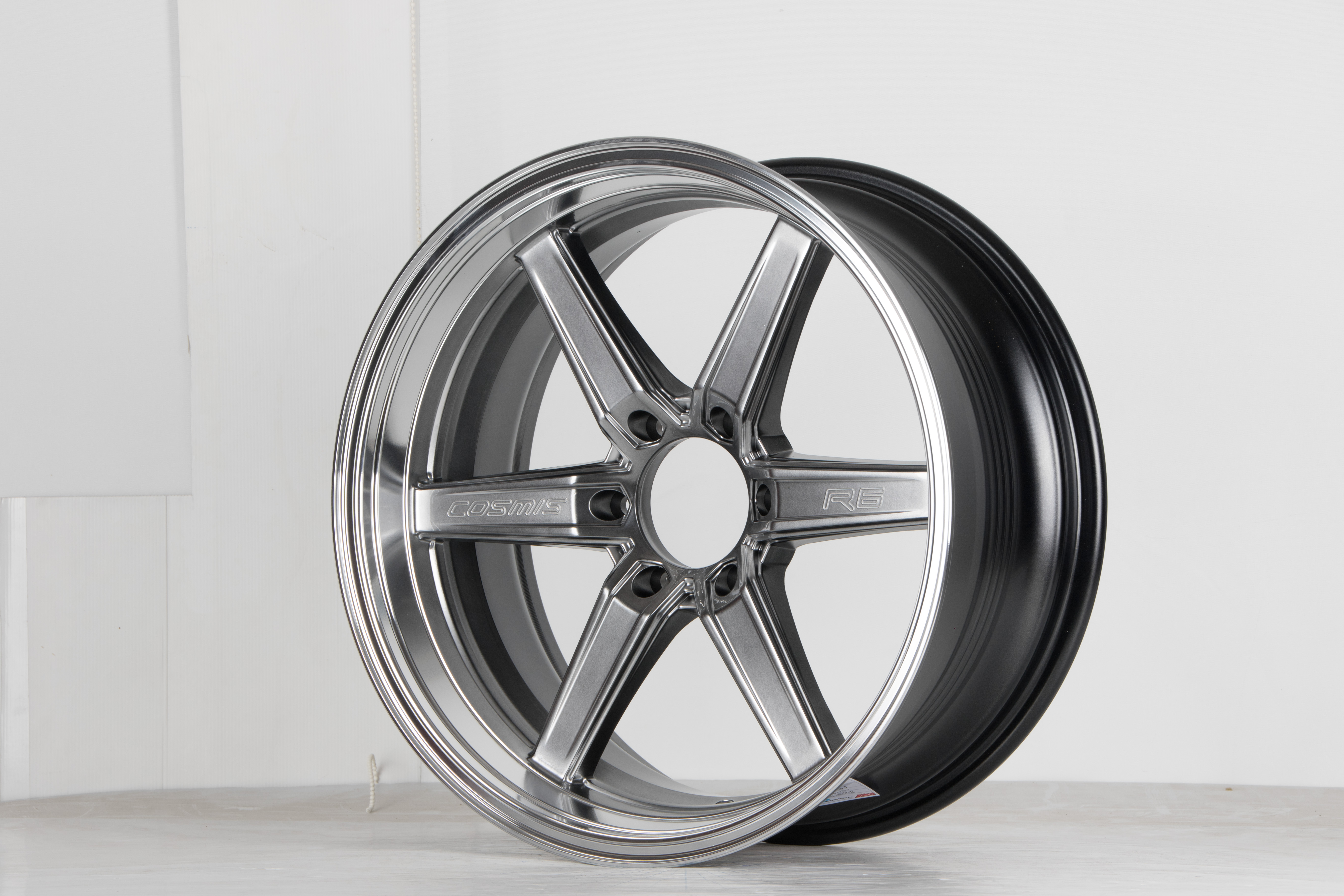 แม๊กซ์ R6 (YA9965) 20x9.0 6x139.7 ET6 CB.106 DI-HB-LP-XZ (สีไฮเปอร์+ขอบเงา+CNCตัวหนังสือ)