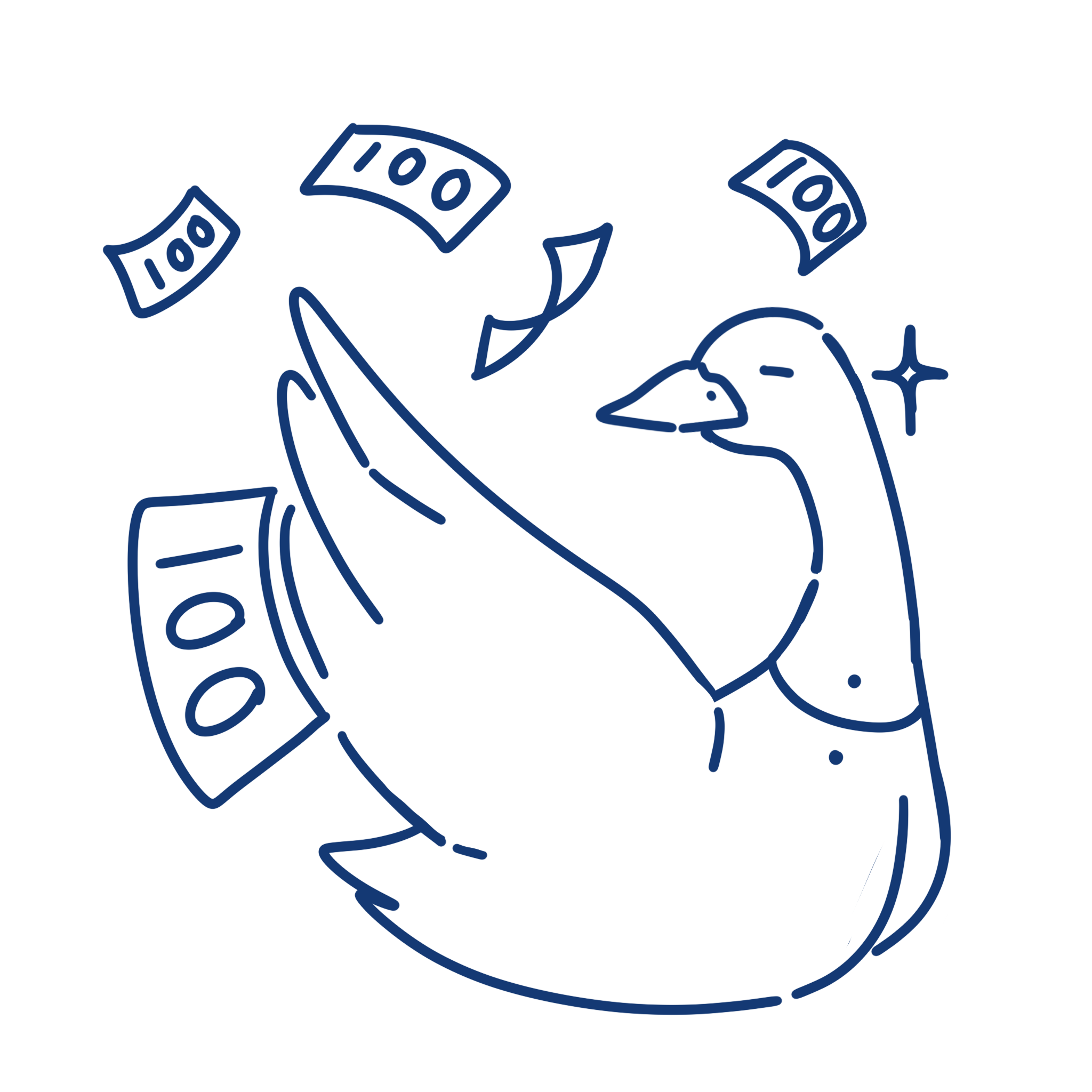 สติกเกอร์ DIE-CUT ห่านคับสำนักพิมพ์ #2