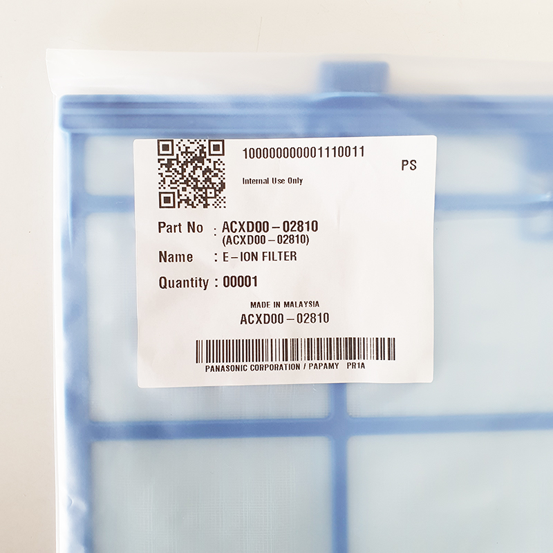 ฟิลเตอร์แอร์ แผ่นกรองฝุ่น PANASONIC ACXD00-02810 (9,000 - 13,000 บีทียู)