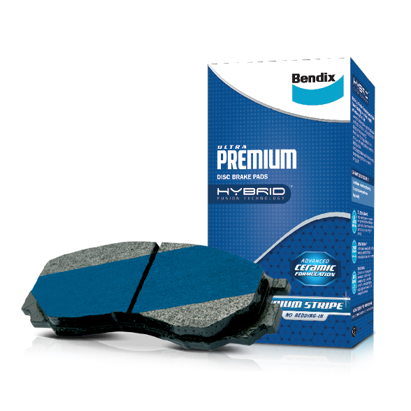 ผ้าเบรค [BENDIX] 1191-GCT [F] [HONDA] ACCORD,CRV /94-on