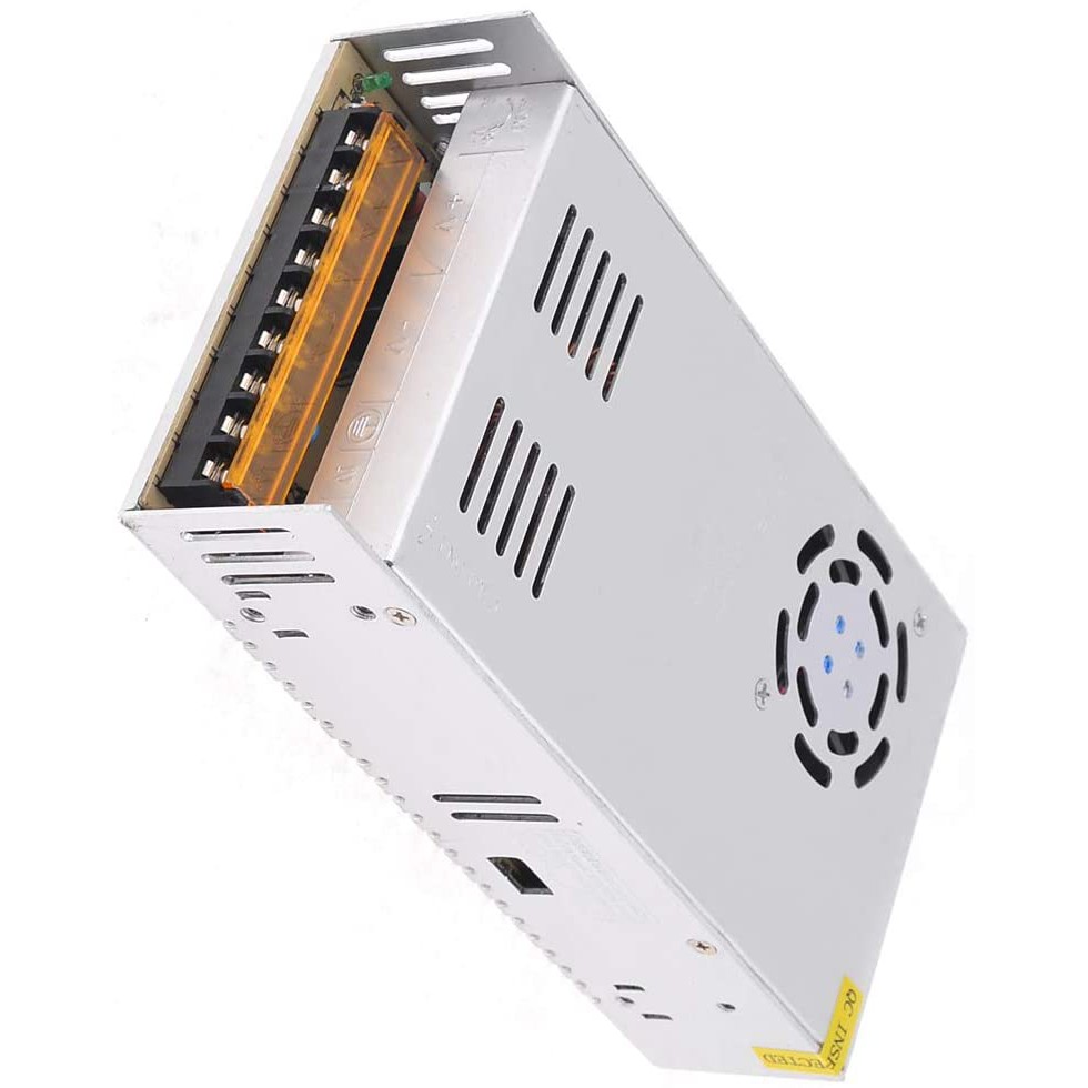 Switching Power Supply สวิตซิ่งเพาเวอร์ซัพพลาย 12V 30A 360W (สีเงิน) หม้อแปลงไฟฟ้า