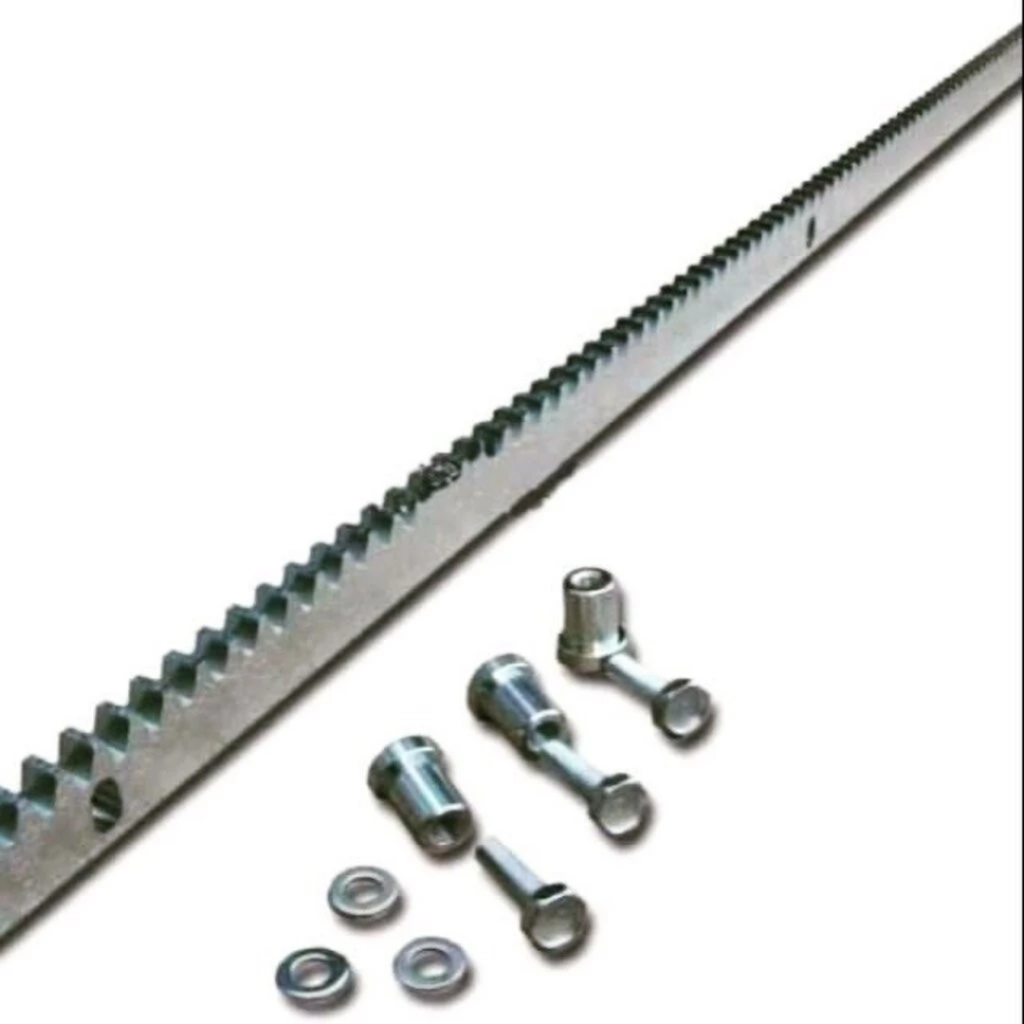 สะพานเฟือง หรือ Gear Rack 1ม.ต่อเส้น ใช้กับ มอเตอร์ประตูรีโมท